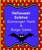 Halloween Science Scavenger Hunt & Bingo Game
