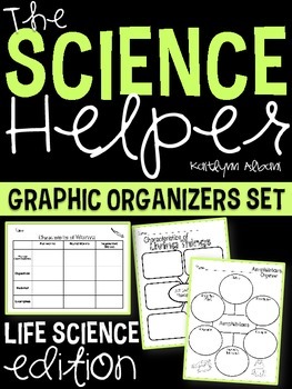 Preview of Science Helper: Life Science Graphic Organizers