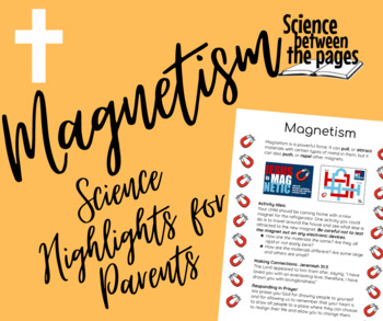 Preview of Science Highlights for Parents: Magnetism