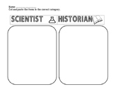 Science & Historian Sort