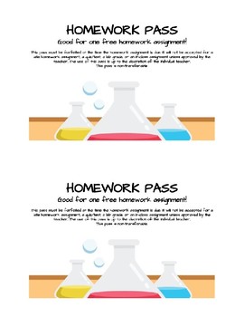 science homework pass