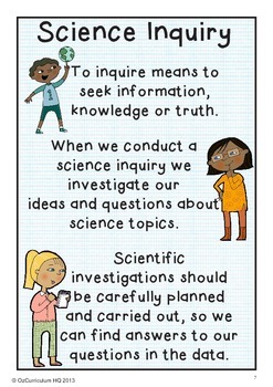 Science Inquiry Skills by Oz Curriculum HQ | Teachers Pay Teachers