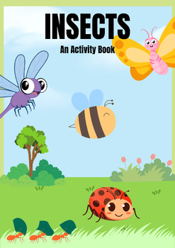 Preview of Science Insect Activity Book Printables Spring Kindergarten Bundle Head Start