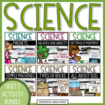 Preview of Science Interactive Notebook Bundle Earth Science | Physical Science Activities