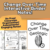 Science Interactive Notebook/Binder Change Over Time Set!