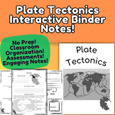 Science Interactive Notebook/Binder Plate Tectonics Set!