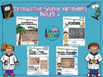 Preview of Science Interactive Notebook Bundle #2