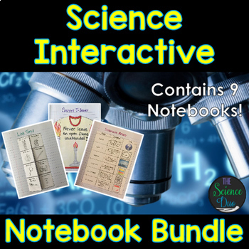 science interactive notebook bundle by the science duo tpt