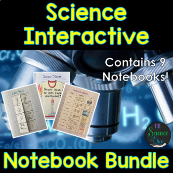 Preview of Science Interactive Notebook Bundle
