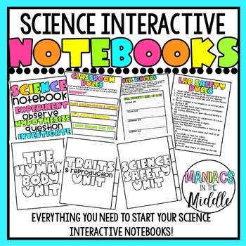 Preview of Science Interactive Notebook Dividers