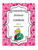 Science Interactive Notebook Earth's Surface