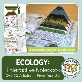 Preview of Science Interactive Notebook - Ecosystems and Ecology Activities