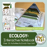 Science Interactive Notebook - Ecosystems and Ecology Pape