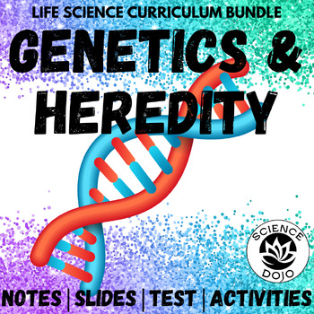 Preview of Genetics and Heredity Unit Biology Life Science Curriculum Bundle