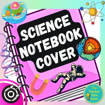 Preview of Science Interactive Notebook Journal Front Cover Printable Freebie