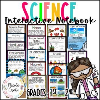 Preview of Science Interactive Notebook K-2nd: FULL YEAR OF UNITS- Remastered