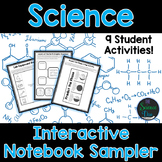 Science Interactive Notebook Sampler - FREE