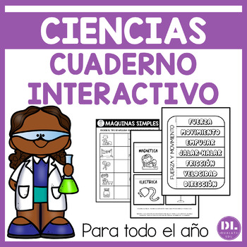 Preview of Cuaderno Interactivo de Ciencias | Science Interactive Notebook Spanish