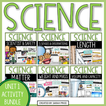 Preview of Science Interactive Notebook | What is a Scientist  Science Safety  Measurement
