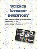 Science Interest Inventory