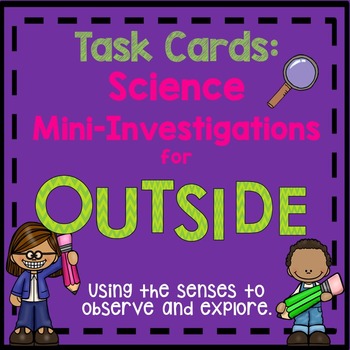 Preview of Science Investigation Task Cards