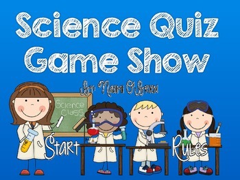 Preview of Science Jeopardy-Style Game Show