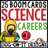 Careers In Science STEM Boom Cards with Audio and Worksheets