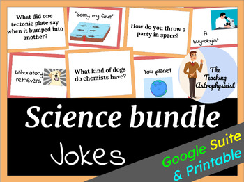 Preview of Science Joke a day | Science Joke a week | 198 hilarious jokes | Printable