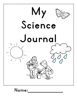 Science Journal Cover by Dana Barry | Teachers Pay Teachers