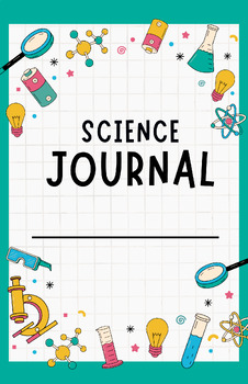Science Journal Cover by Miller Math | TPT