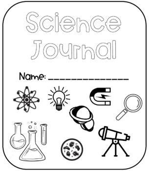 Preview of Science Journal Cover (FREEBIE)