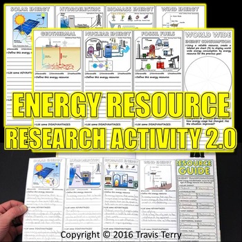 Preview of Science Journal: Energy Resource Research Activity 2.0