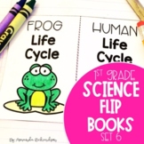 1st Grade Science Interactive Notebook: Life Cycles, Anima