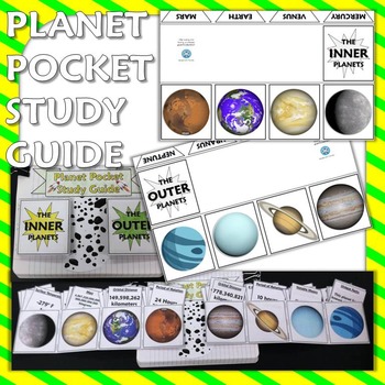 Preview of Science Journal: Planet Pocket Study Guide