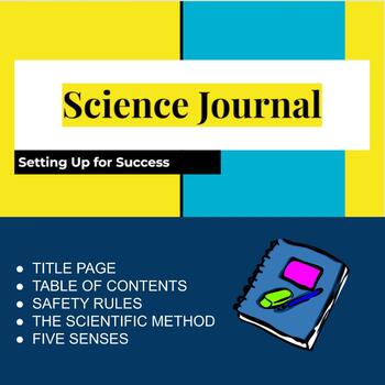 Preview of Science Journal Set Up