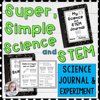 Preview of Science & STEM Journal for Pre-K & Kindergarten