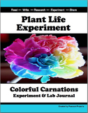 Plant Life Experiment - Colorful Carnations Using Scientif