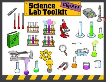 Science Kids Clipart: Science Lab Toolkit by Science Demo Guy STEM