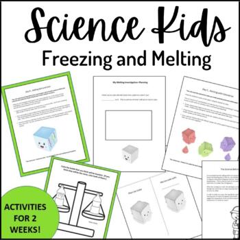 Preview of Freezing and Melting Science for Preschool and Kindergarten