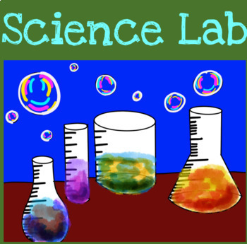 Science Lab Art Project- Color mixing & Form- Virtual Learning | TPT