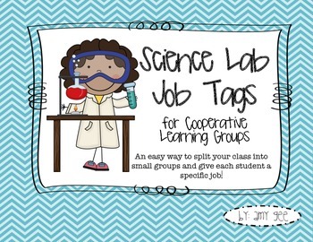 Preview of Science Lab Cooperative Group Job Tags