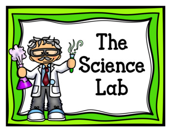 Science Lab Dramatic Play & Flip book by For A Rainy Day | TpT