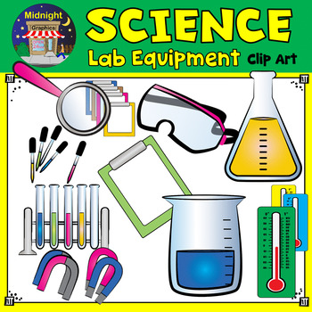 Science Lab Equipment by Midnight Graphics | Teachers Pay Teachers