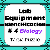 Science Lab Equipment #4 Identification Tarsia Puzzle Biol