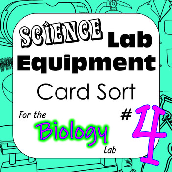 Preview of Science Laboratory Equipment 4 Structure Function Form Technique Print & Digital