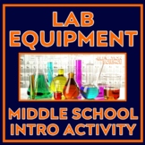 Science Lab Equipment Activity Lesson for Middle School