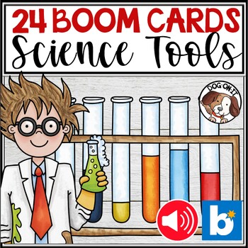 Preview of Science Lab Equipment and Tools Boom Cards with Audio Part 2