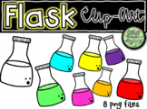 Science Lab Flask Clip Art