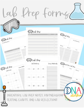 Preview of Science Lab Prep Resource