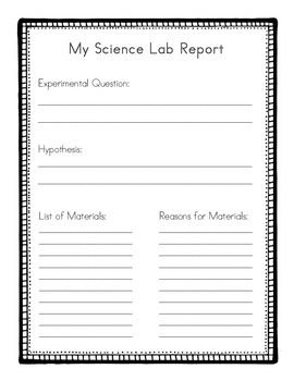 Preview of Science Lab Report